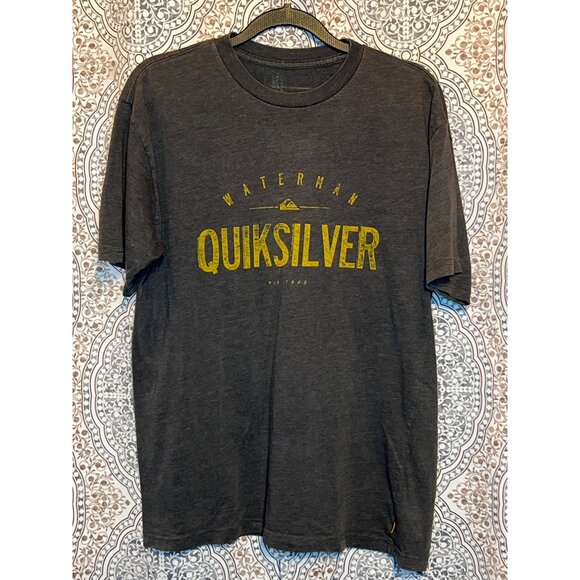 Quiksilver Waterman Graphic Tee Shirt Size S - Picture 2 of 10